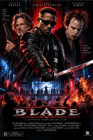 Blade movie poster