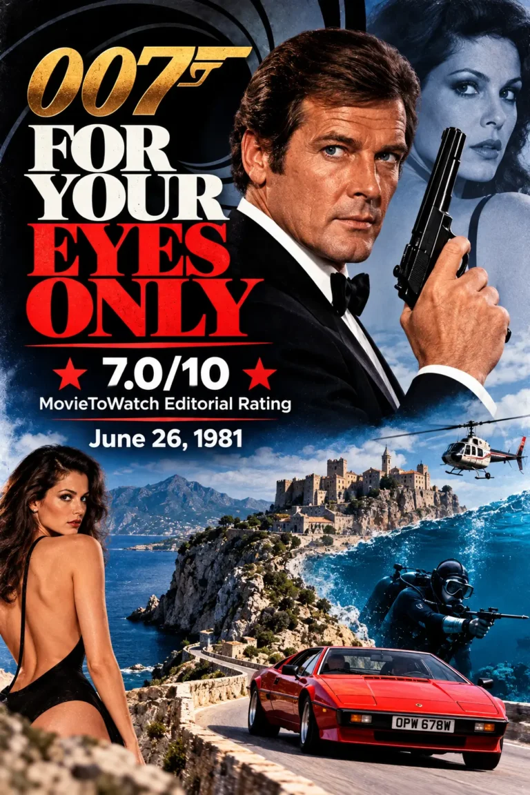 For Your Eyes Only movie poster