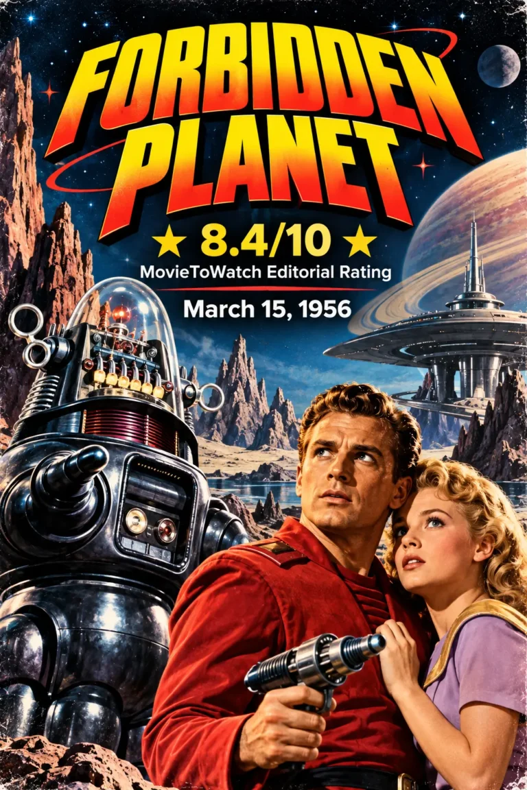 Forbidden Planet movie poster