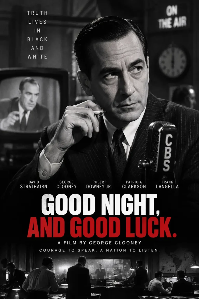 Good Night, and Good Luck. movie poster