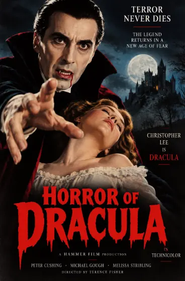 Horror of Dracula movie poster