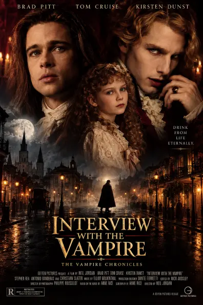 Interview with the Vampire movie poster