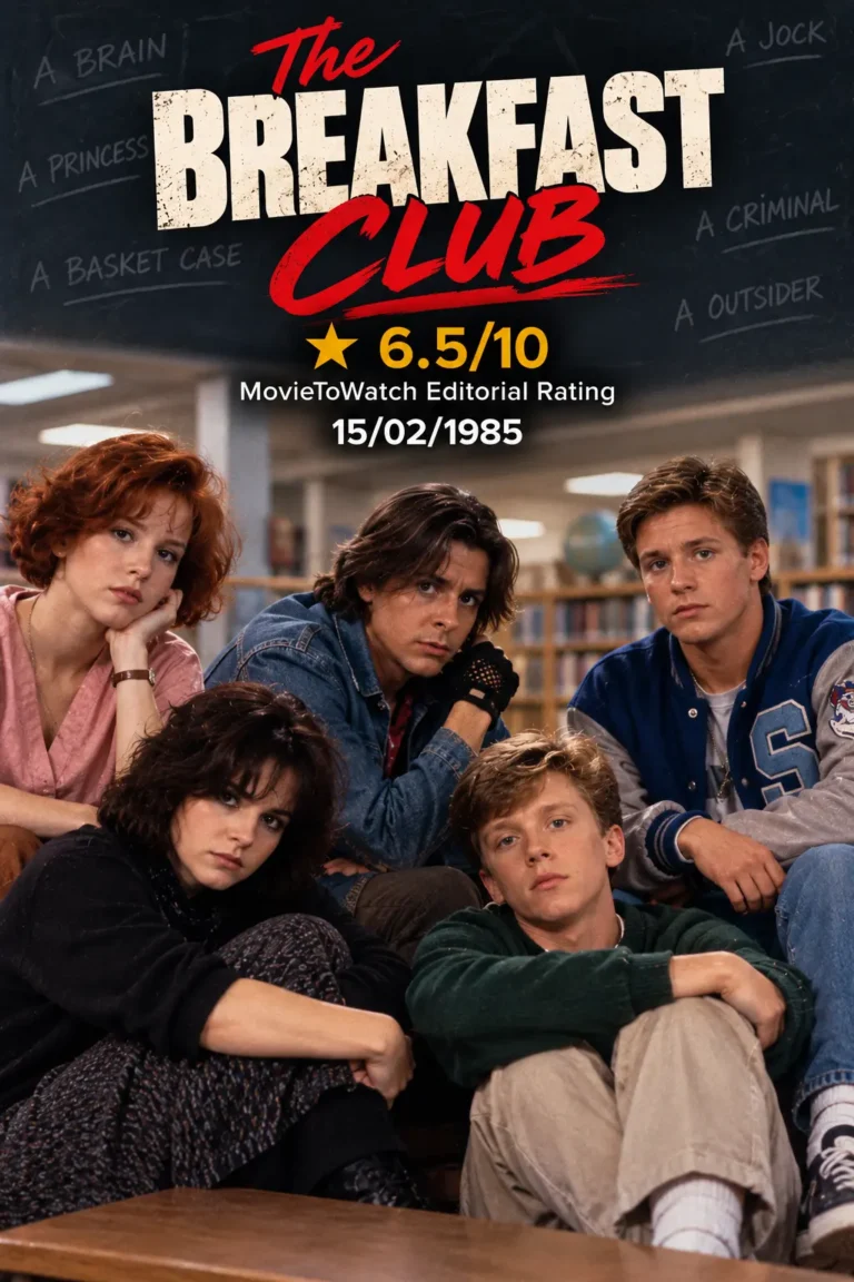 The Breakfast Club movie poster