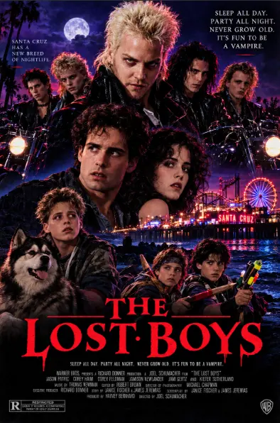 The Lost Boys movie poster