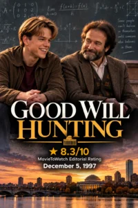 Good Will Hunting movie poster