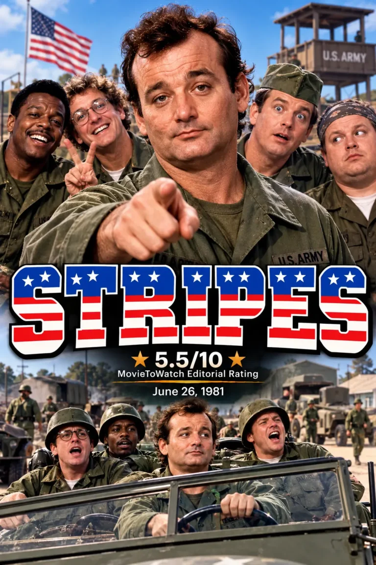 Stripes movie poster