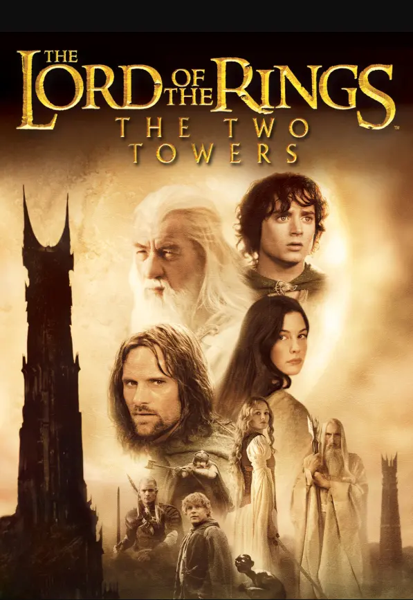 The Lord of the Rings: The Two Towers movie poster