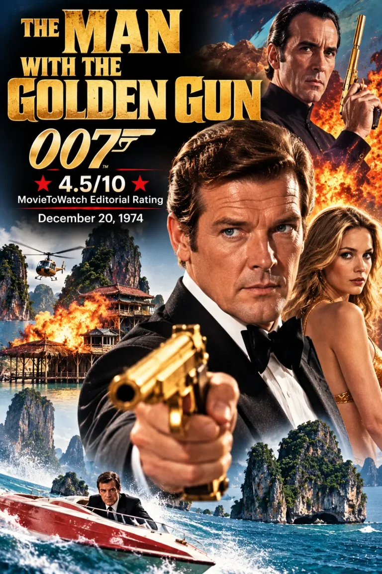 The Man with the Golden Gun movie poster