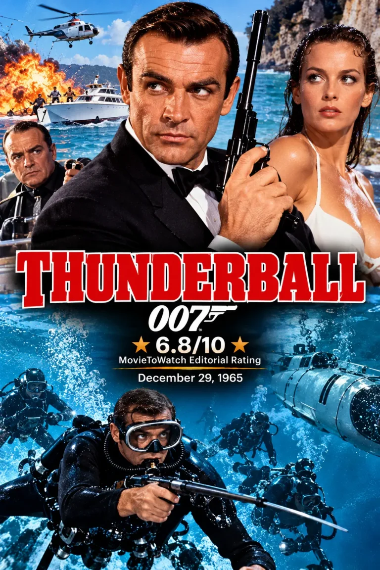 Thunderball movie poster