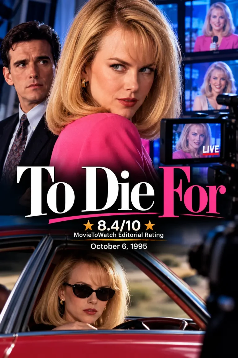 To Die For movie poster